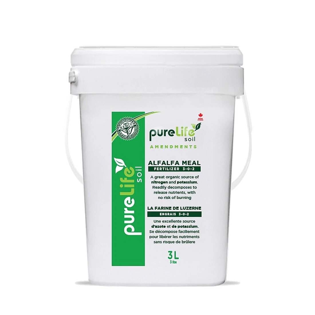 Alfalfa Meal 3 Lbs Pail