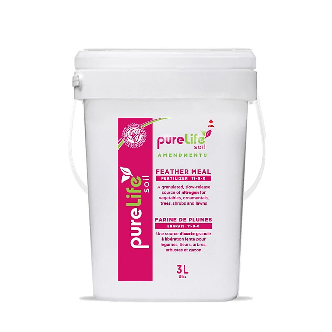 Feather Meal 3 Lbs Pail